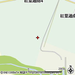 北海道広尾町（広尾郡）紅葉通南周辺の地図