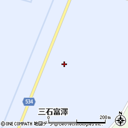 北海道日高郡新ひだか町三石富澤274周辺の地図