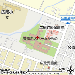 広尾町役場保育所　丸山保育所周辺の地図