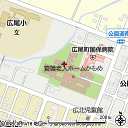 広尾町役場　健康管理センター周辺の地図