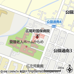 広尾町役場　生活支援ハウスなごみ周辺の地図