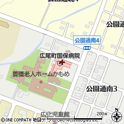 広尾町国民健康保険病院周辺の地図