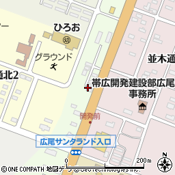 秋山理美容室周辺の地図