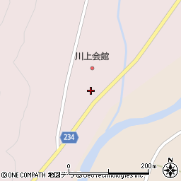 北海道日高郡新ひだか町三石川上136周辺の地図