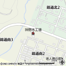 株式会社神野木工場周辺の地図