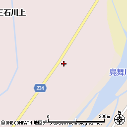 北海道日高郡新ひだか町三石川上194周辺の地図