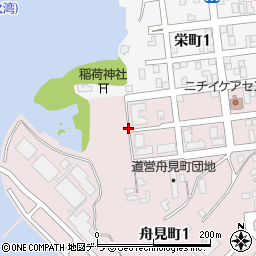 市営住宅周辺の地図