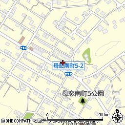 母恋南町老人クラブ周辺の地図