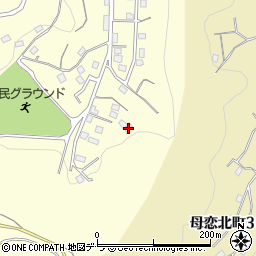 松緑神道大和山室蘭支部道場周辺の地図