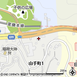 有限会社横山商店　社宅管理部周辺の地図