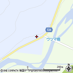 北海道日高郡新ひだか町三石富澤610周辺の地図