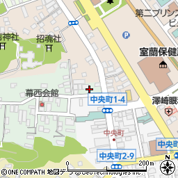 北海道室蘭市幕西町1周辺の地図