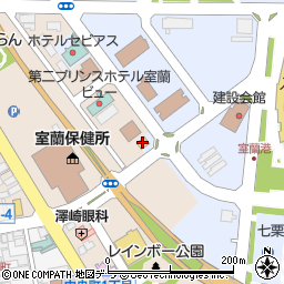 セブンイレブン室蘭入江店周辺の地図