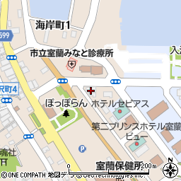 北海道通信社室蘭支局周辺の地図