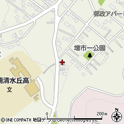 増市町会館周辺の地図
