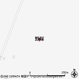 北海道広尾郡広尾町野塚周辺の地図