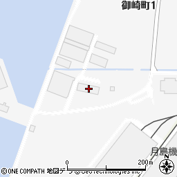北海道室蘭市御崎町1丁目72周辺の地図