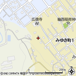 北海道室蘭市みゆき町1丁目1-5周辺の地図