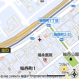 塚本總業株式会社　室蘭営業所周辺の地図