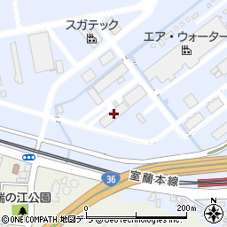 日本製鉄室蘭協力会第一センター周辺の地図