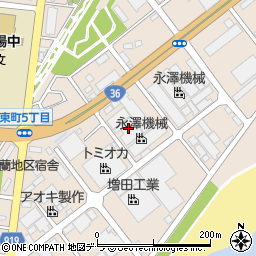 株式会社永澤機械　第二工場周辺の地図