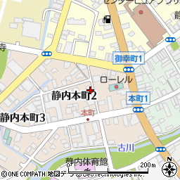 風来坊 静内店周辺の地図