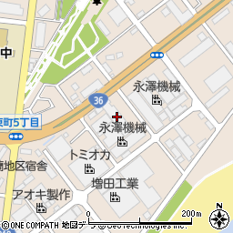 佐川急便室蘭営業所周辺の地図
