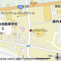 北海道新ひだか町（日高郡）静内木場町周辺の地図