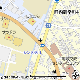 晃月旅館周辺の地図
