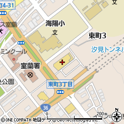 札幌トヨタ自動車室蘭支店周辺の地図