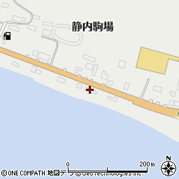 中井水産直売所周辺の地図