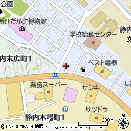 日本石油山手町給油所周辺の地図