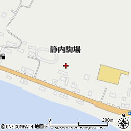 北海道日高郡新ひだか町静内駒場周辺の地図