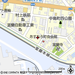 日本郵政宿舎周辺の地図