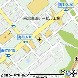 北海道スバル室蘭店周辺の地図