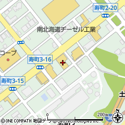 北海道スバル室蘭店周辺の地図