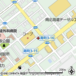 北海道室蘭市寿町周辺の地図