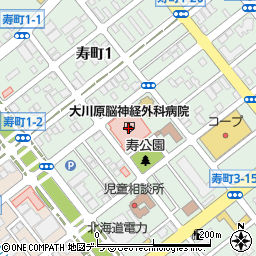 大川原脳神経外科病院周辺の地図