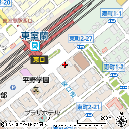 ニッポンレンタカー室蘭営業所周辺の地図