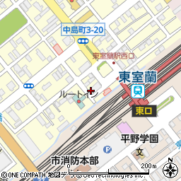 西口駅前食堂周辺の地図