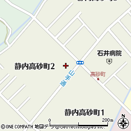 株式会社ベルコ　静内連絡所周辺の地図