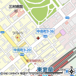 株式会社富士交易室蘭営業所周辺の地図