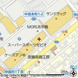 シャンブルモルエ中島店周辺の地図