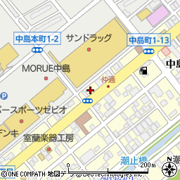 ピザテンフォー　北海道東室蘭店周辺の地図
