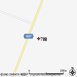 北海道広尾郡広尾町野塚７線周辺の地図