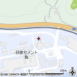 新和産業株式会社　室蘭事業所　日鉄セメント営業所周辺の地図