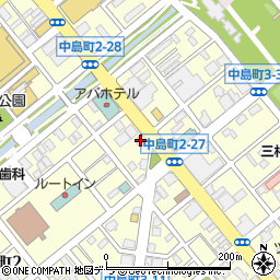 北京亭 中島店周辺の地図