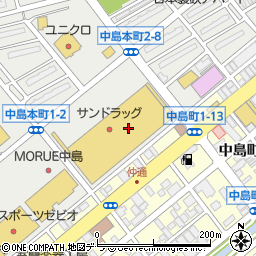 サンマルクカフェ MORUE中島店周辺の地図