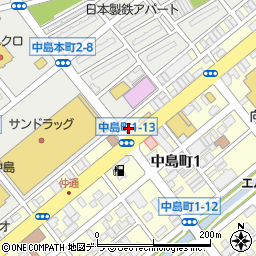 ドミノ・ピザ　室蘭店周辺の地図