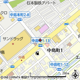 ドミノ・ピザ　室蘭店周辺の地図